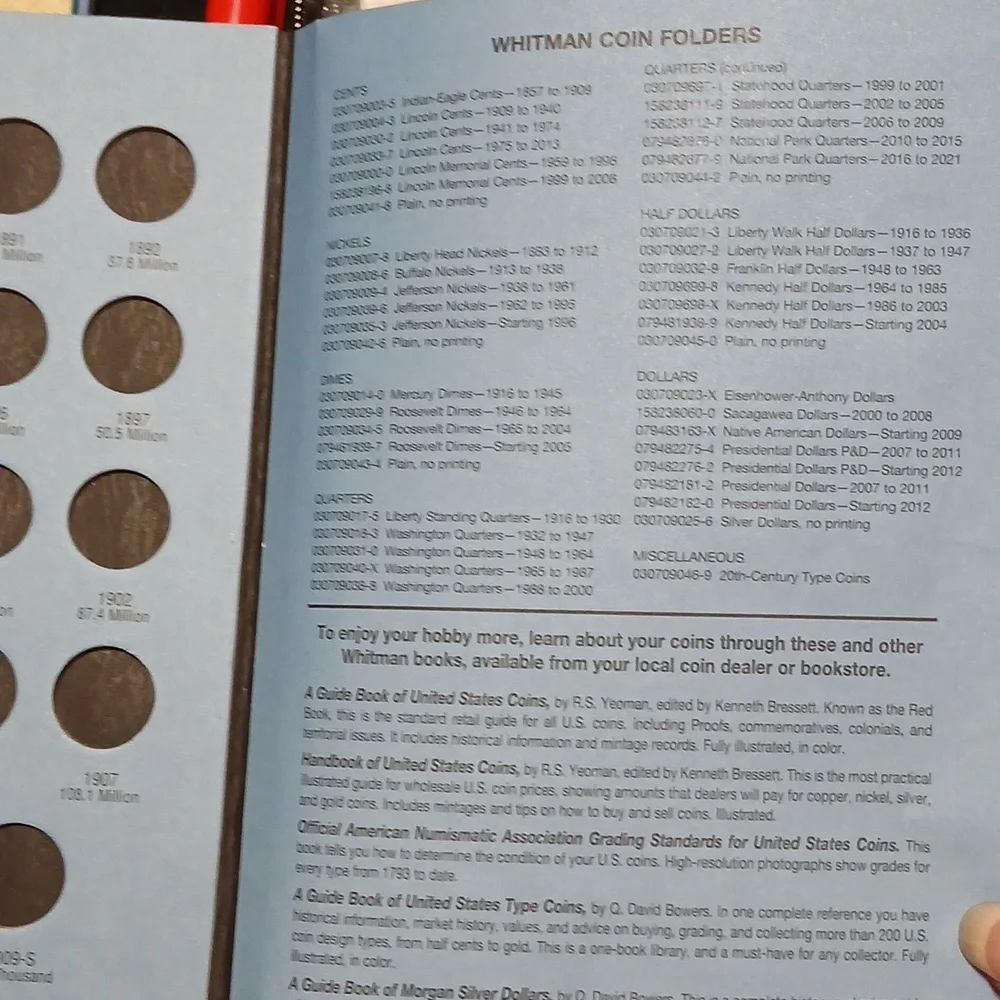 Indian Head Cents Coin Album